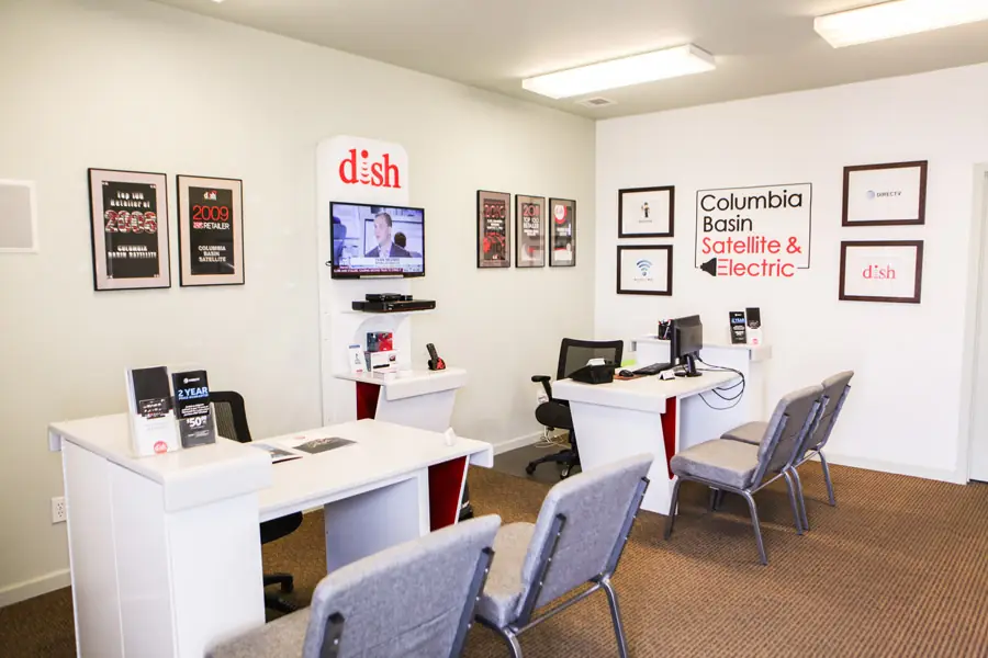 The Columbia Basin Satellite & Electric office on Clearwater Avenue in Kennewick